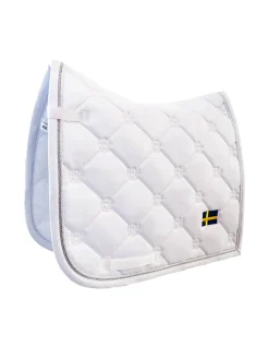 Dressurschabracke weiß