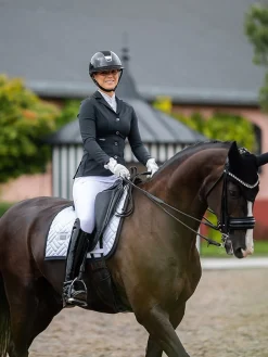 Dressurschabracke Modern White Black