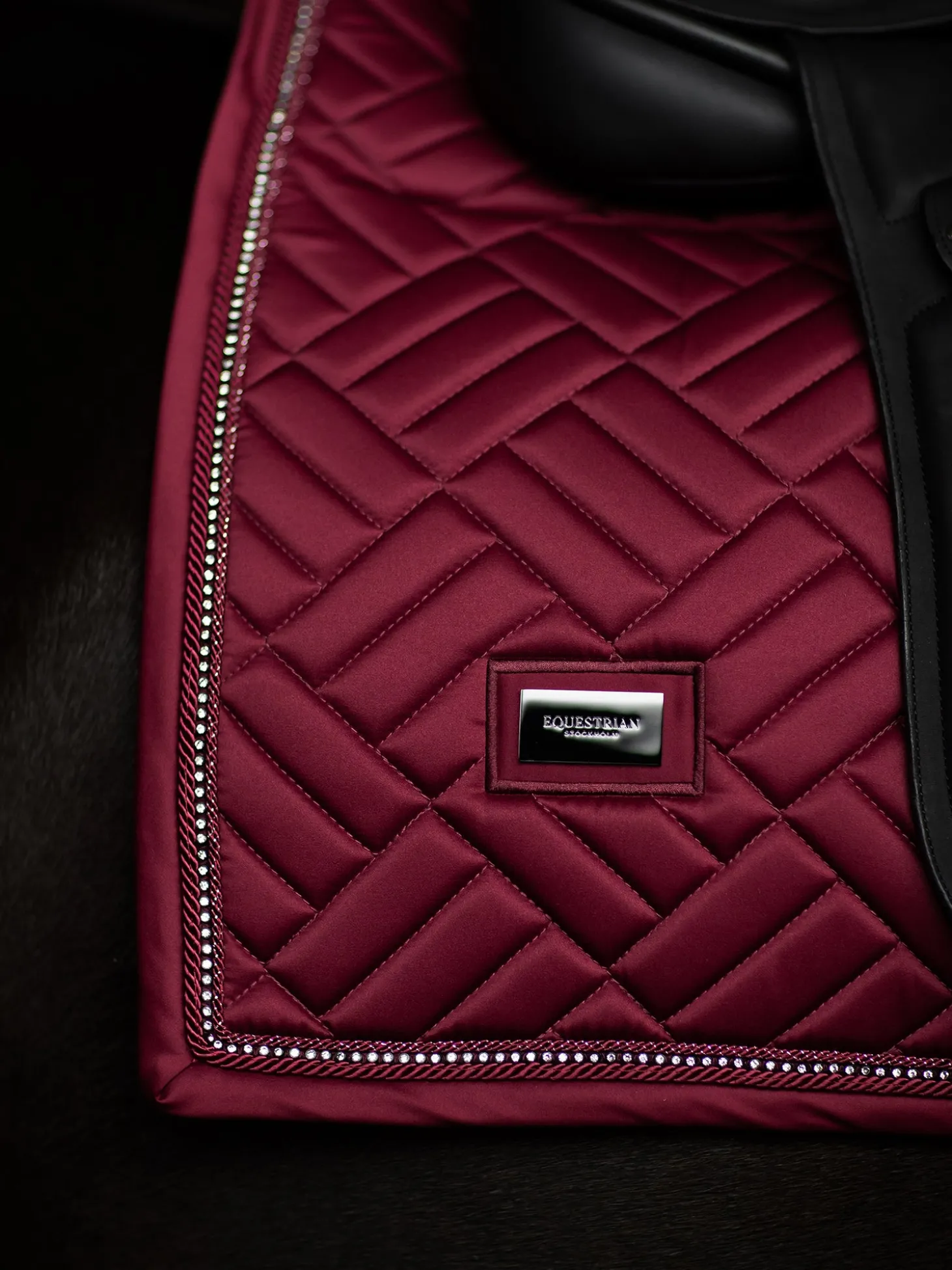 Dressurschabracke Vegan Fur Crystal