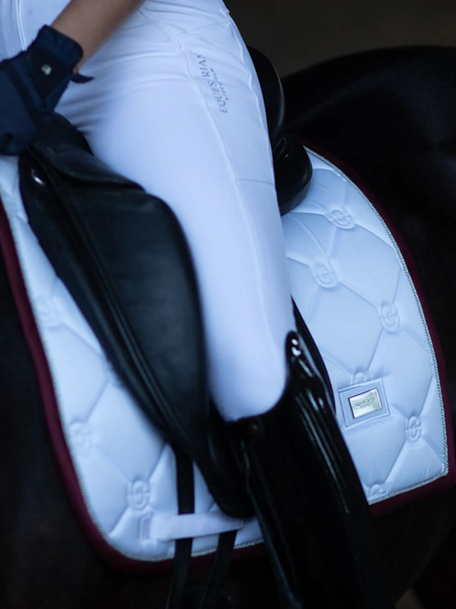 Dressurschabracke White Perfection