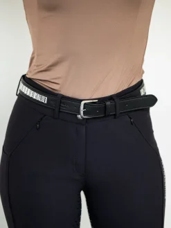 Gürtel Contest Schwarz Dünn