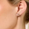 Logo Earrings Silver