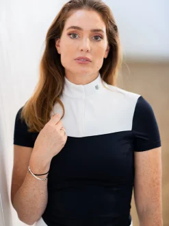 Refined Competition Top White Kurzärmlig