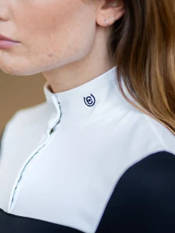 Refined Competition Top White Kurzärmlig