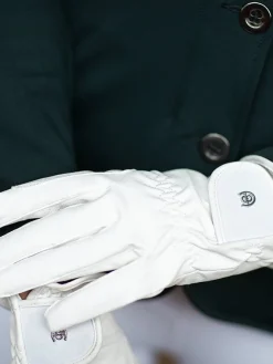 Reithandschuhe Motion White