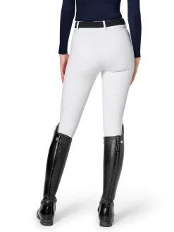 Reithose Elite White