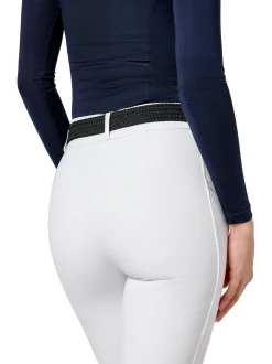 Reithose Elite White