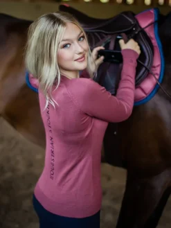 Rundhals Strickoberteil