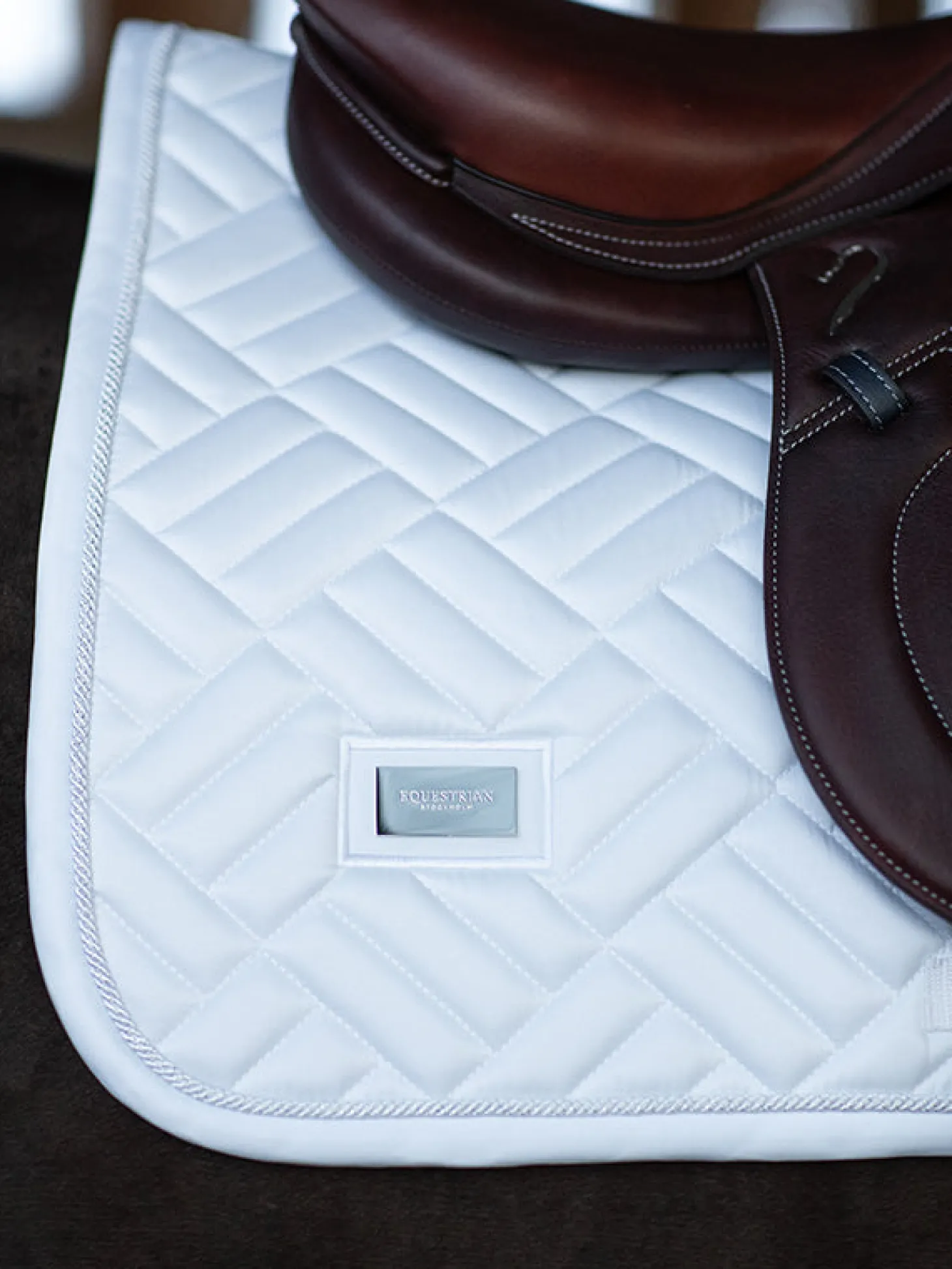 Springschabracke Modern Silver