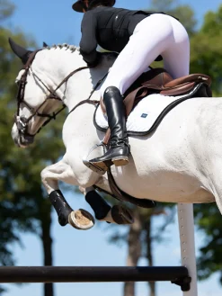 Springschabracke Modern White Black