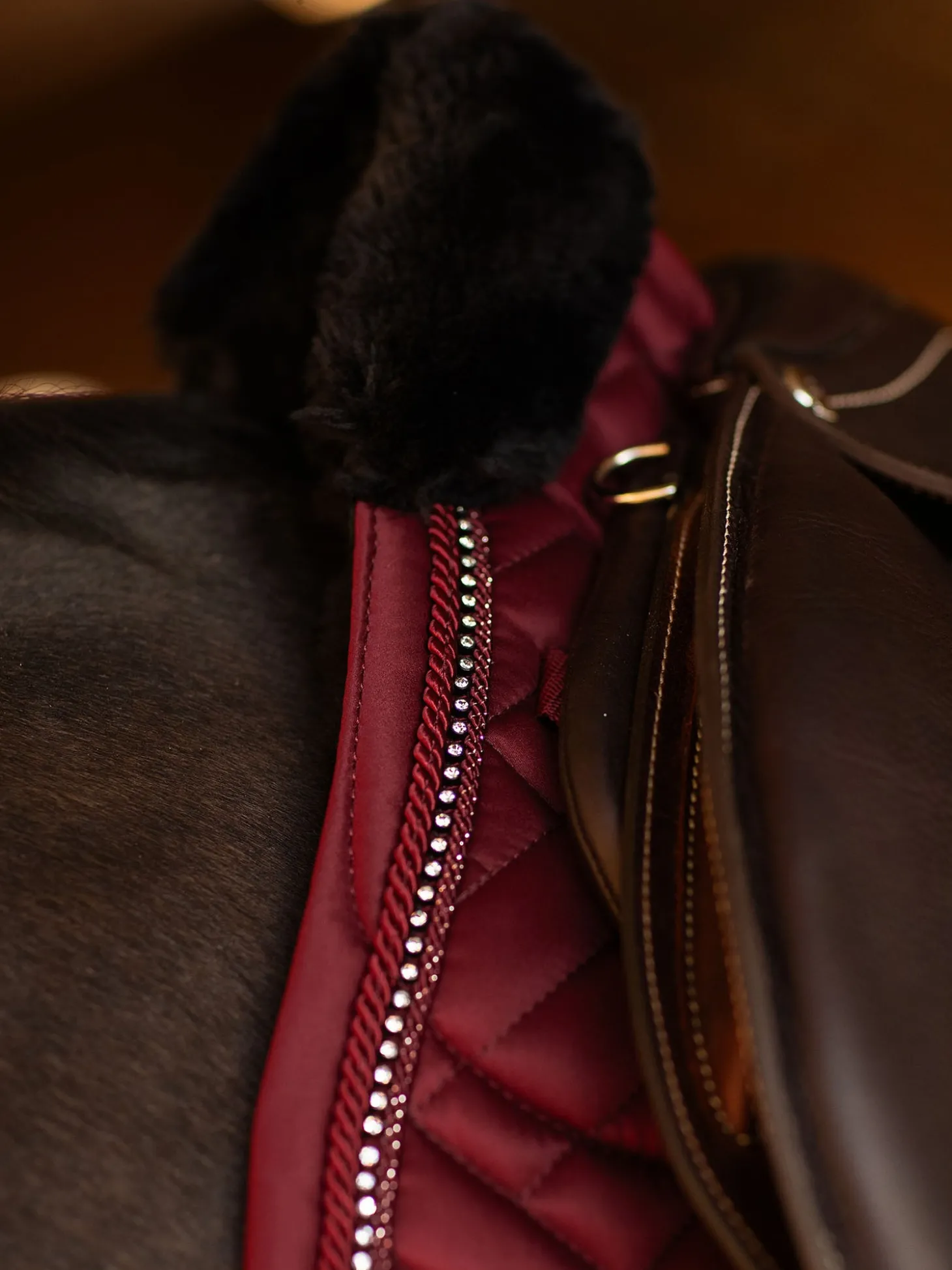 Springschabracke Vegan Fur Crystal