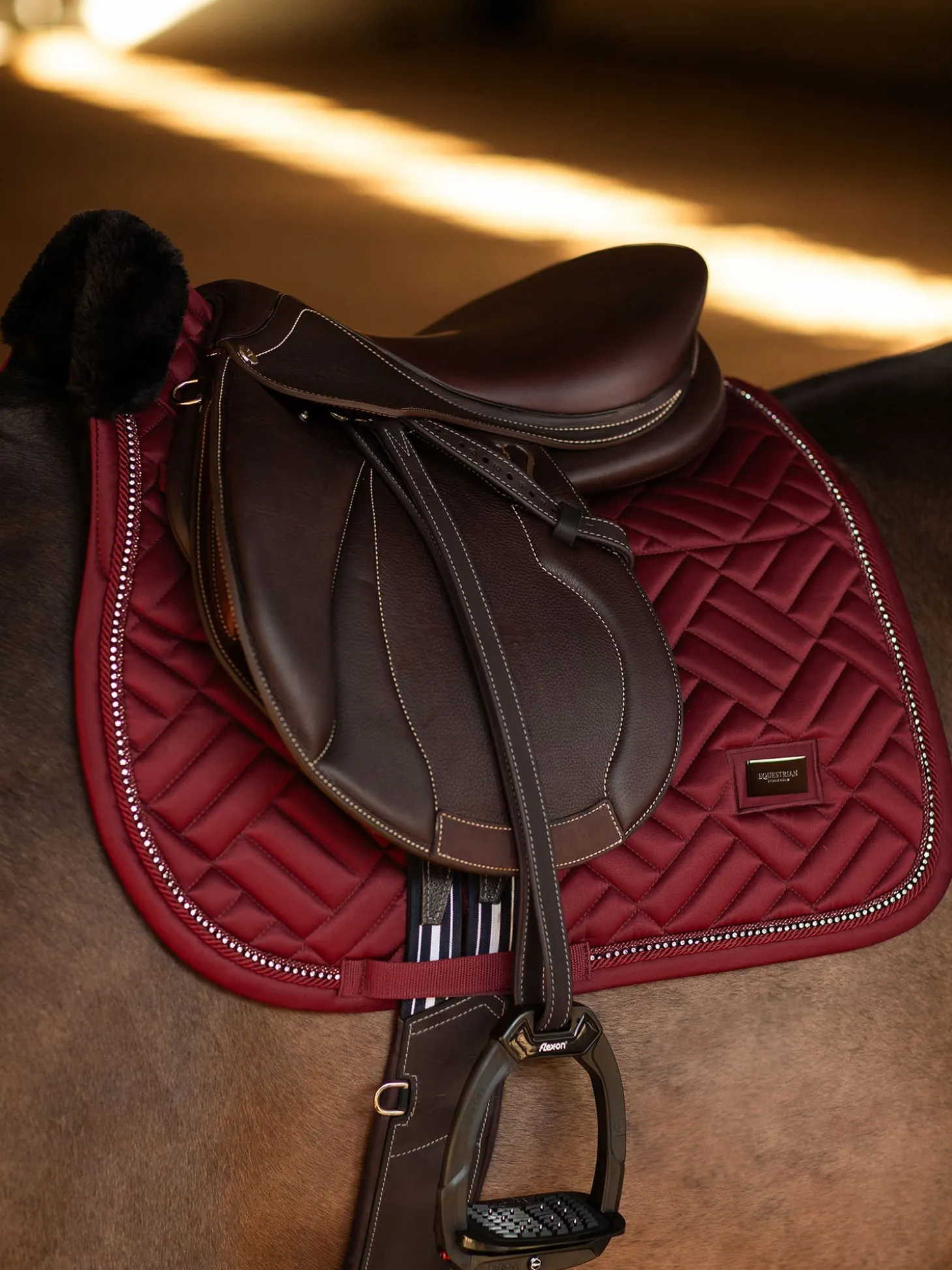 Springschabracke Vegan Fur Crystal