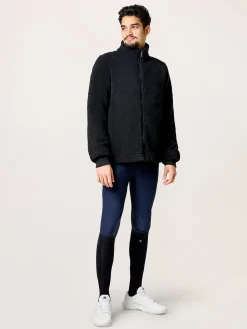 Teddy Fleece Jacke Herren